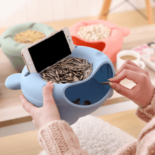 Lade das Bild in den Galerie-Viewer, Snackschale mit Smartphonehalter
